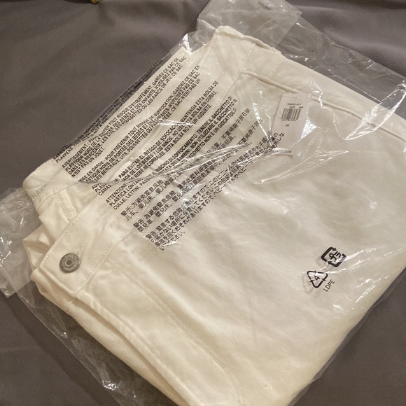 High-Waisted Super Skinny White Ankle Jean - Picture 6 of 7